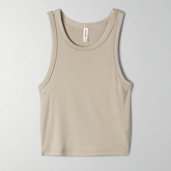 Aritzia Tops Aritzia Sunday Best Honor Tank Dry Basil Green Poshmark